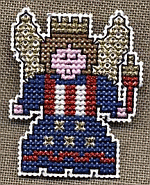 cross stitch, counted thread, counted cross stitch angel
