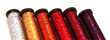 Lot Of 3 Kreinik 021HL Copper High Lustre Blending Filament Thread Floss 