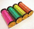 metallic threads