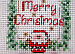 Cross Stitch Christmas Bag