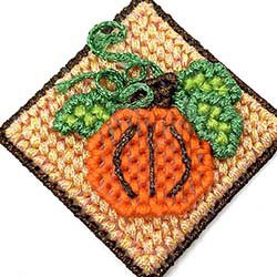 Pumpkin Patch Pin or Magnet