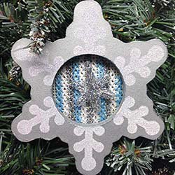Snowflake Stitches Ornament