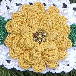 Crocheted Calendula (Marigold) Pattern