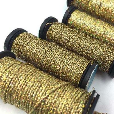 Kreinik metallic thread color 002L
