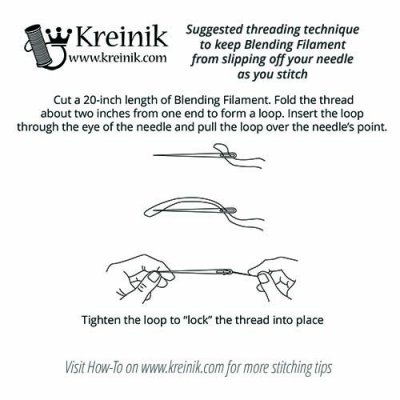 Blending Filament threading technique