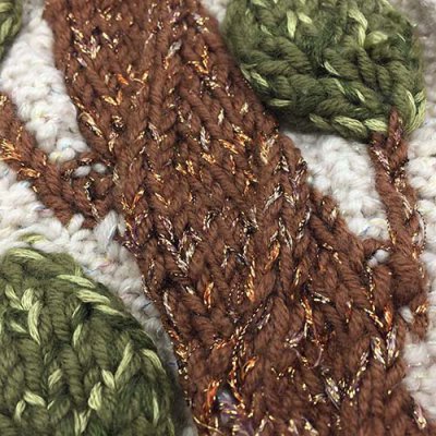 Kreinik Ombre in knitting