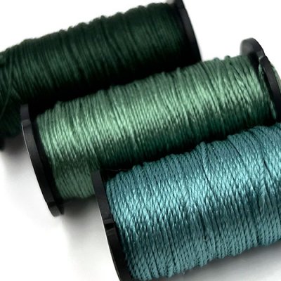 Silk Serica is a 3-ply twisted filament silk