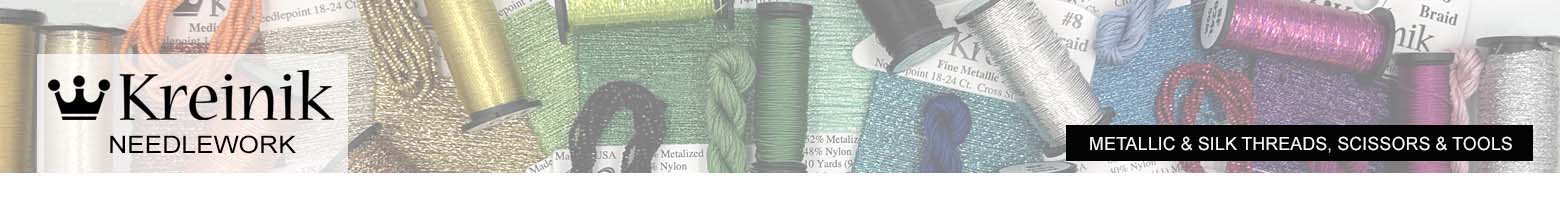 How to use metallic threads