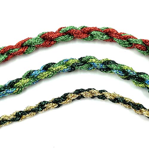 Samples of herringbone-style pattern
