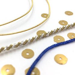 Real-Metal Threads