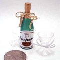 Decorative Miniature Champagne Bottle