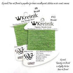 The threads to use for needlepoint