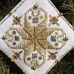 Gold Reflections Ornament