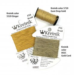 Kreinik metallic threads