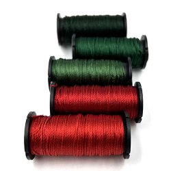 Kreinik Christmas Silk For Satin Stitches