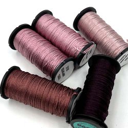 Kreinik Rose Silk For Satin Stitches