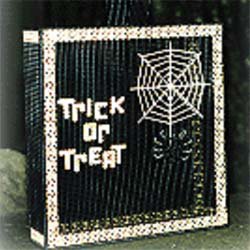 Trick or Treat Bag Free Plastic Canvas Pattern