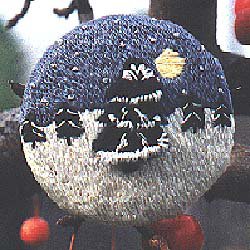 Starry Night Stumpwork Ornament