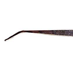 6" Bent Tweezers X121