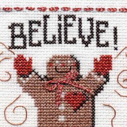 Believe Gingerbread Man