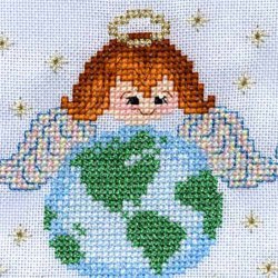 Earth Angel Ornament