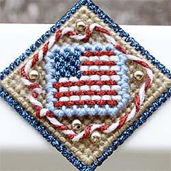 Patriotic Flag Pin