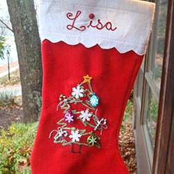 Fast Festive Christmas Stocking