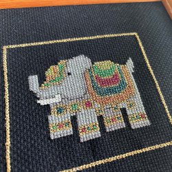 Free Kreinik cross stitch pattern
