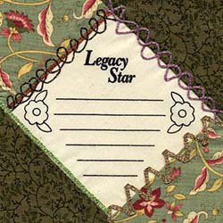 Embellished Quilt Label