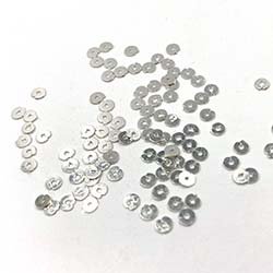 #19 Silver Paillettes