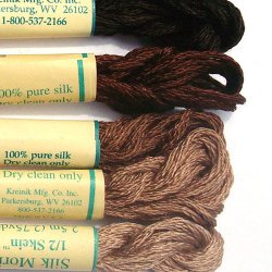 Kreinik Silk Mori has a beautiful, natural sheen