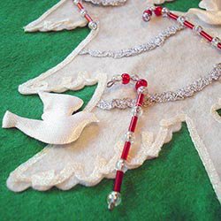 Made with Kreinik Iron-on Thread