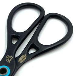 3.75" Black Ring Lock Scissors X300