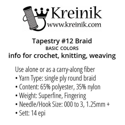 Kreinik Braid info