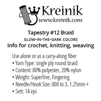 Kreinik Braid info