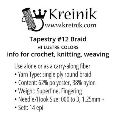 Kreinik Braid info