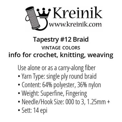 Kreinik Braid info