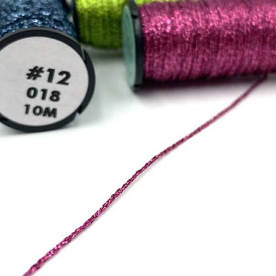 This thread size works in many stitches or techniques 