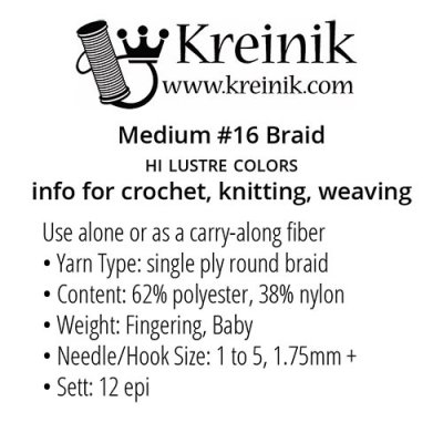 Kreinik Braid info