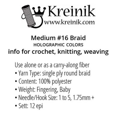 Kreinik Braid info