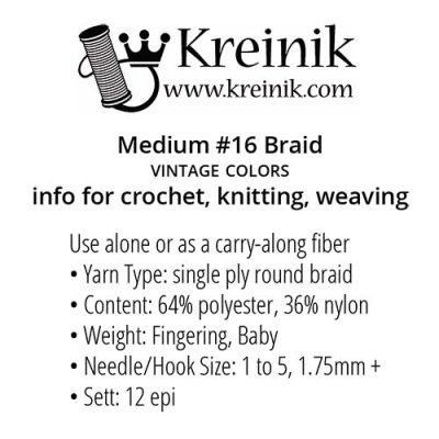 Kreinik Braid info