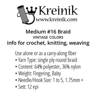 Kreinik Braid info