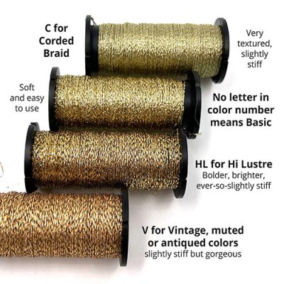 Kreinik Braids: Uses and Care