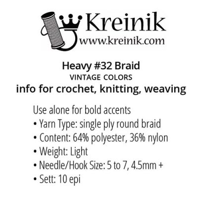 Kreinik Braid info