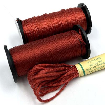 Kreinik has three silk threads