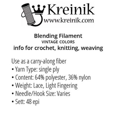 Kreinik Blending Filament info
