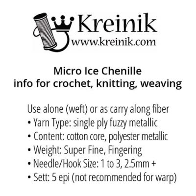 Kreinik Chenille info