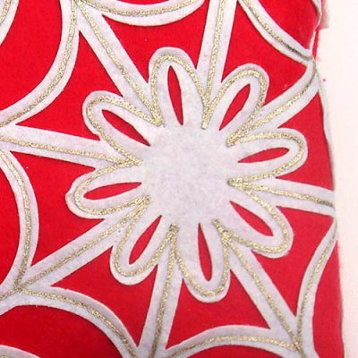 Made with Kreinik Iron-on Thread