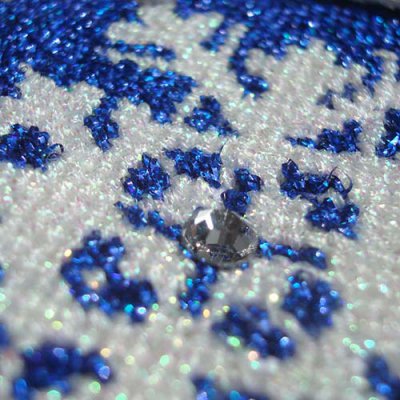 Snowflake Needlepoint Ornament