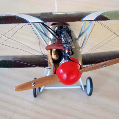 Cord for another hobby: model airplanes